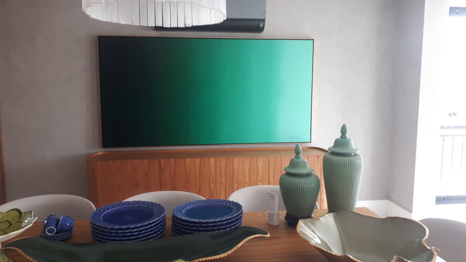 A obra vista de perto